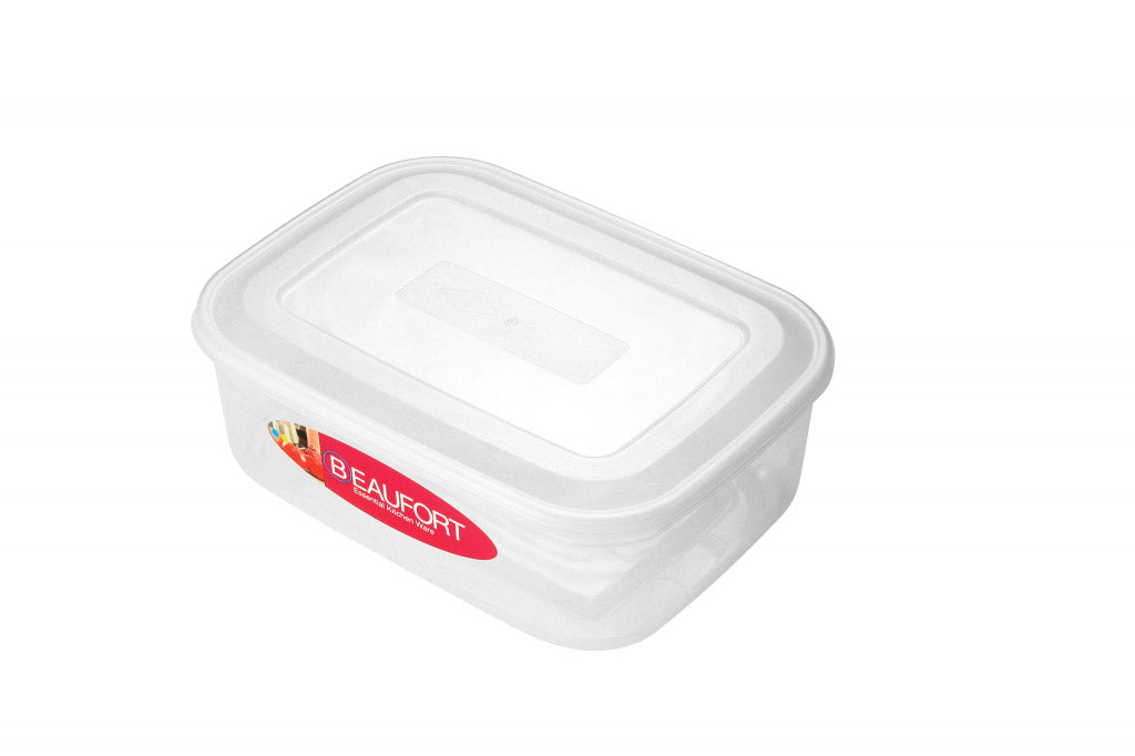 Thumbs Up Rectangular Container Clear
