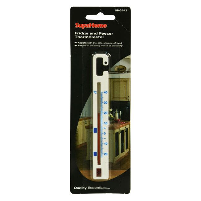 SupaHome Fridge and Freezer Thermometer