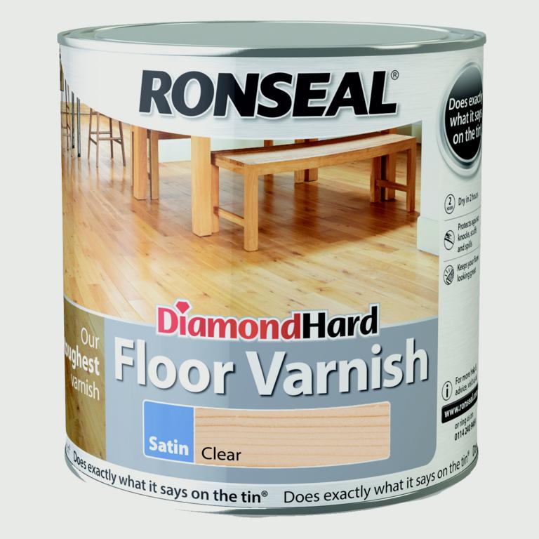 Ronseal Diamond Hard Clear Varnish 2.5L