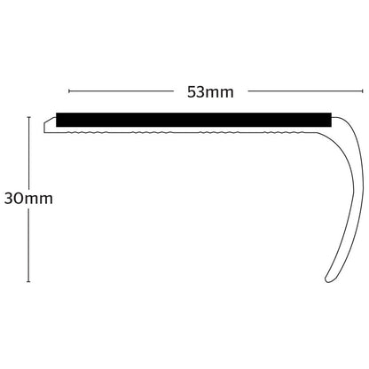 Stikatak Slimline Bull Nose