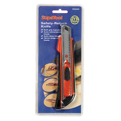 SupaTool Safety-Return Knife