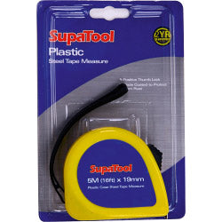 Ruban à mesurer en plastique SupaTool 5 m x 19 mm