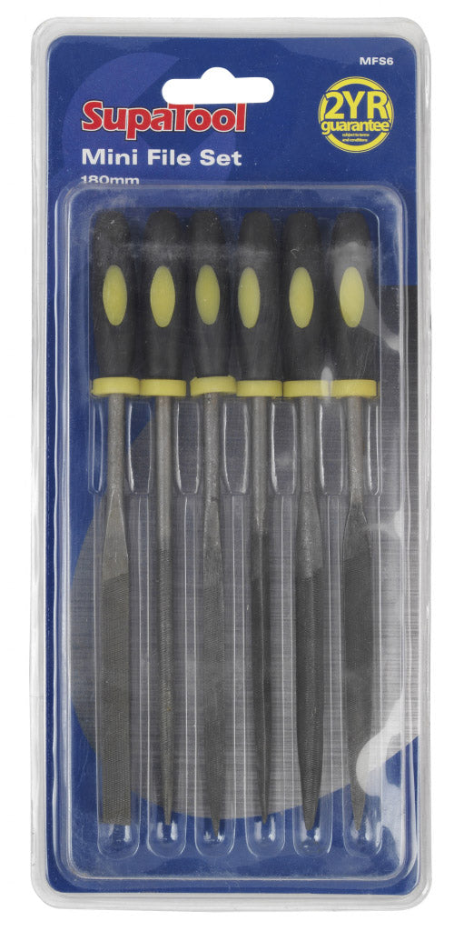 SupaTool 6 Piece Mini File Set