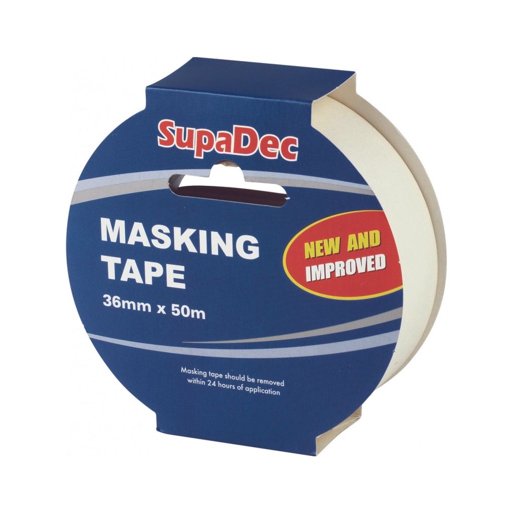 Ruban de masquage SupaDec 36 mm x 50 m