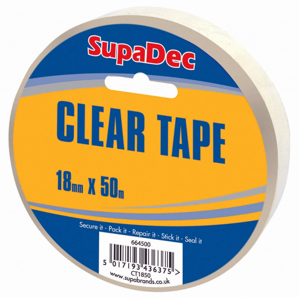 SupaDec Clear Tape