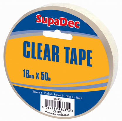 SupaDec Clear Tape