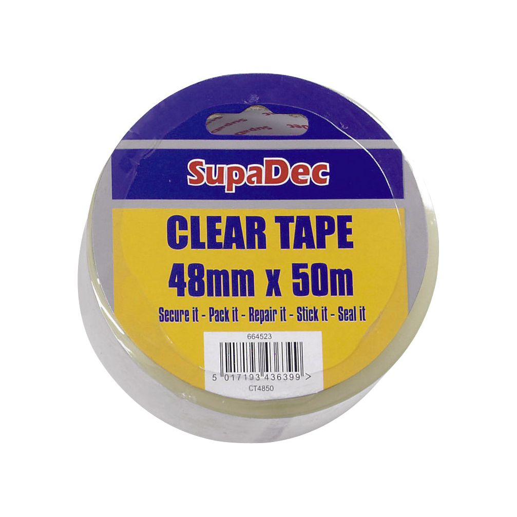 SupaDec Clear Tape