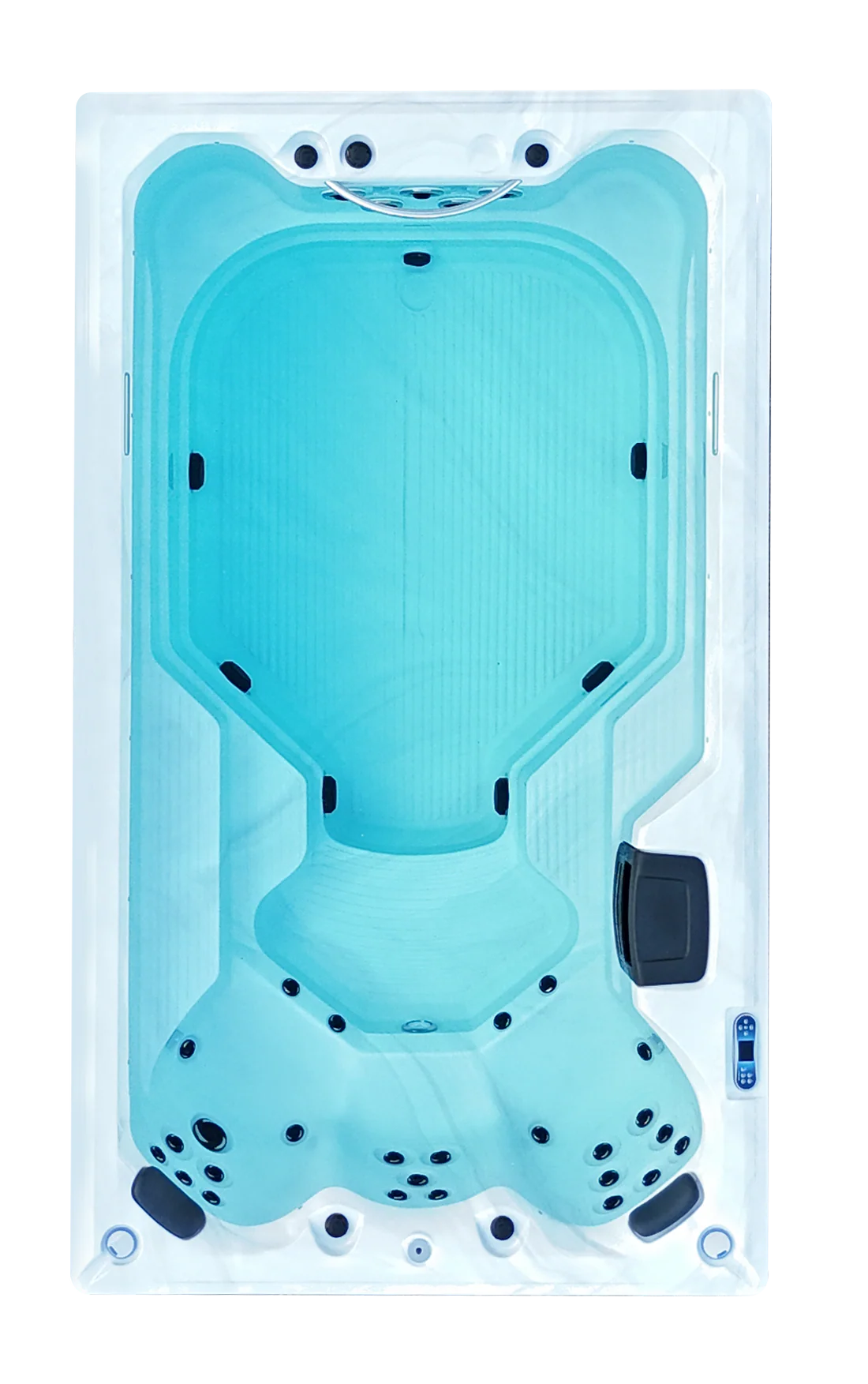 Canadian Spa 2025 13ft Swim Spa 15HP-Jet, 3-Person - St Lawrence Sport 390 x 226 x H120 cm