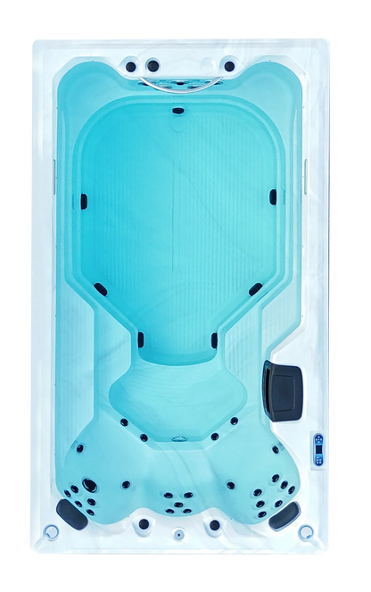Canadian Spa 2025 13ft Swim Spa 15HP-Jet, 3-Person - St Lawrence Sport 390 x 226 x H120 cm