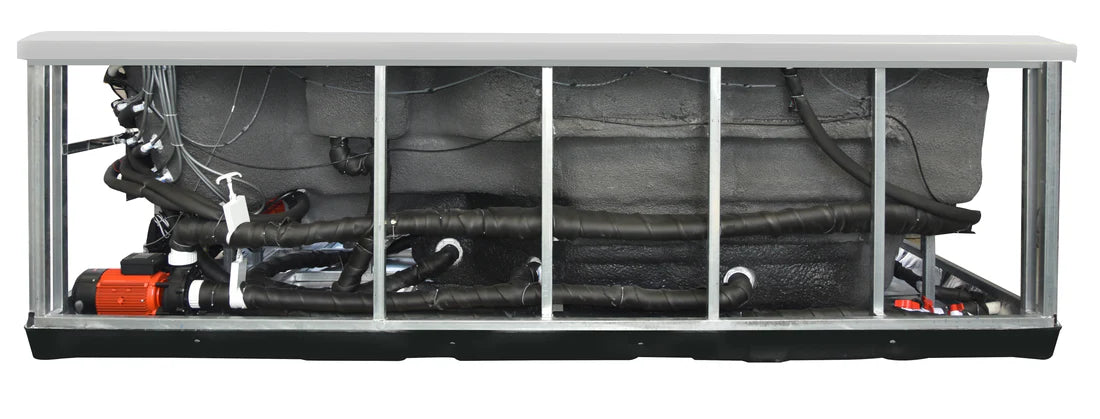 Canadian Spa 2025 13ft Swim Spa 15HP-Jet, 3-Person - St Lawrence Sport 390 x 226 x H120 cm