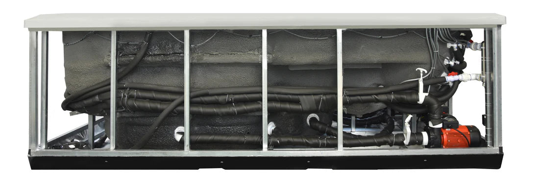 Canadian Spa 2025 13ft Swim Spa 15HP-Jet, 3-Person - St Lawrence Sport 390 x 226 x H120 cm