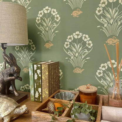 Belgravia Tortoise & Hare Wallpaper