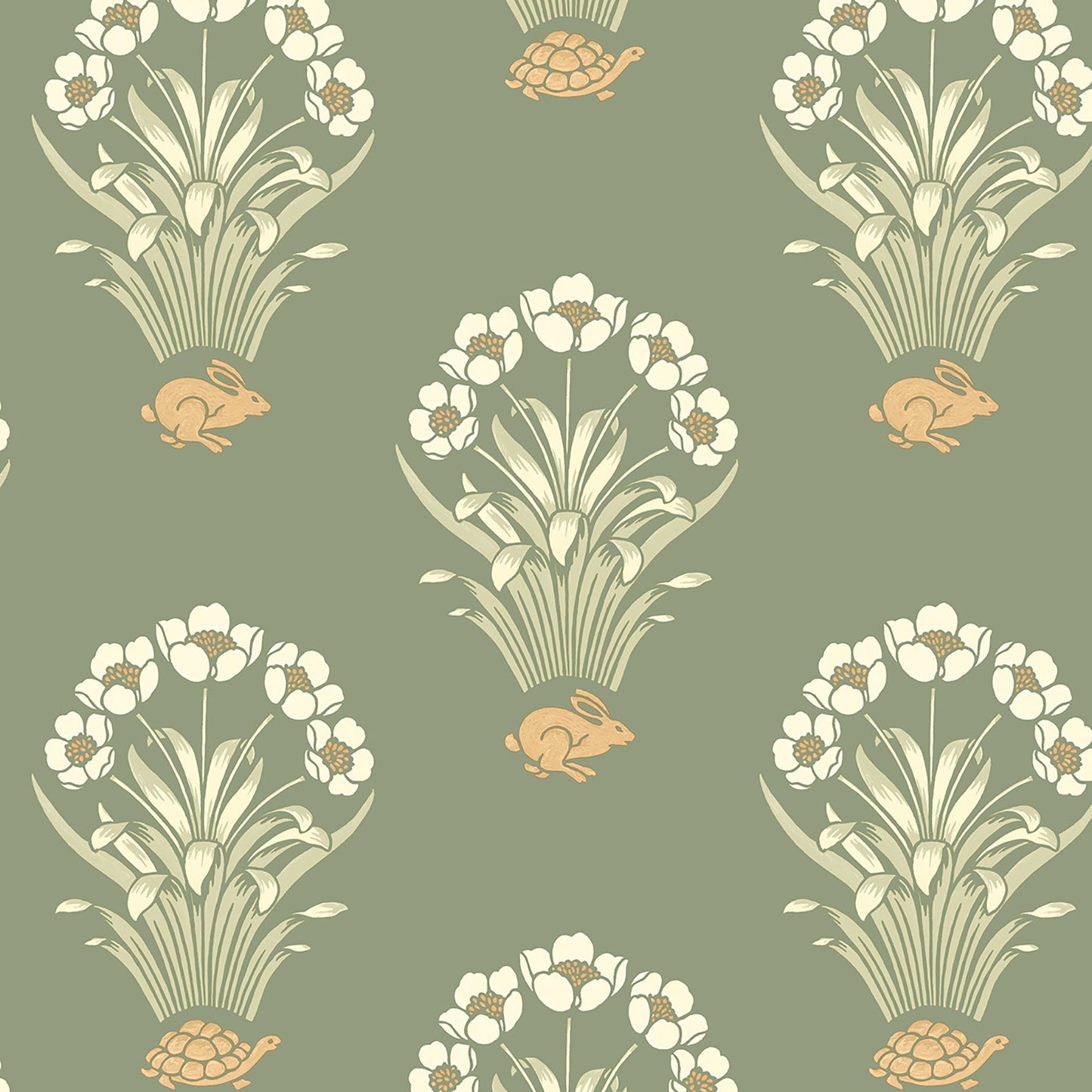 Belgravia Tortoise & Hare Wallpaper