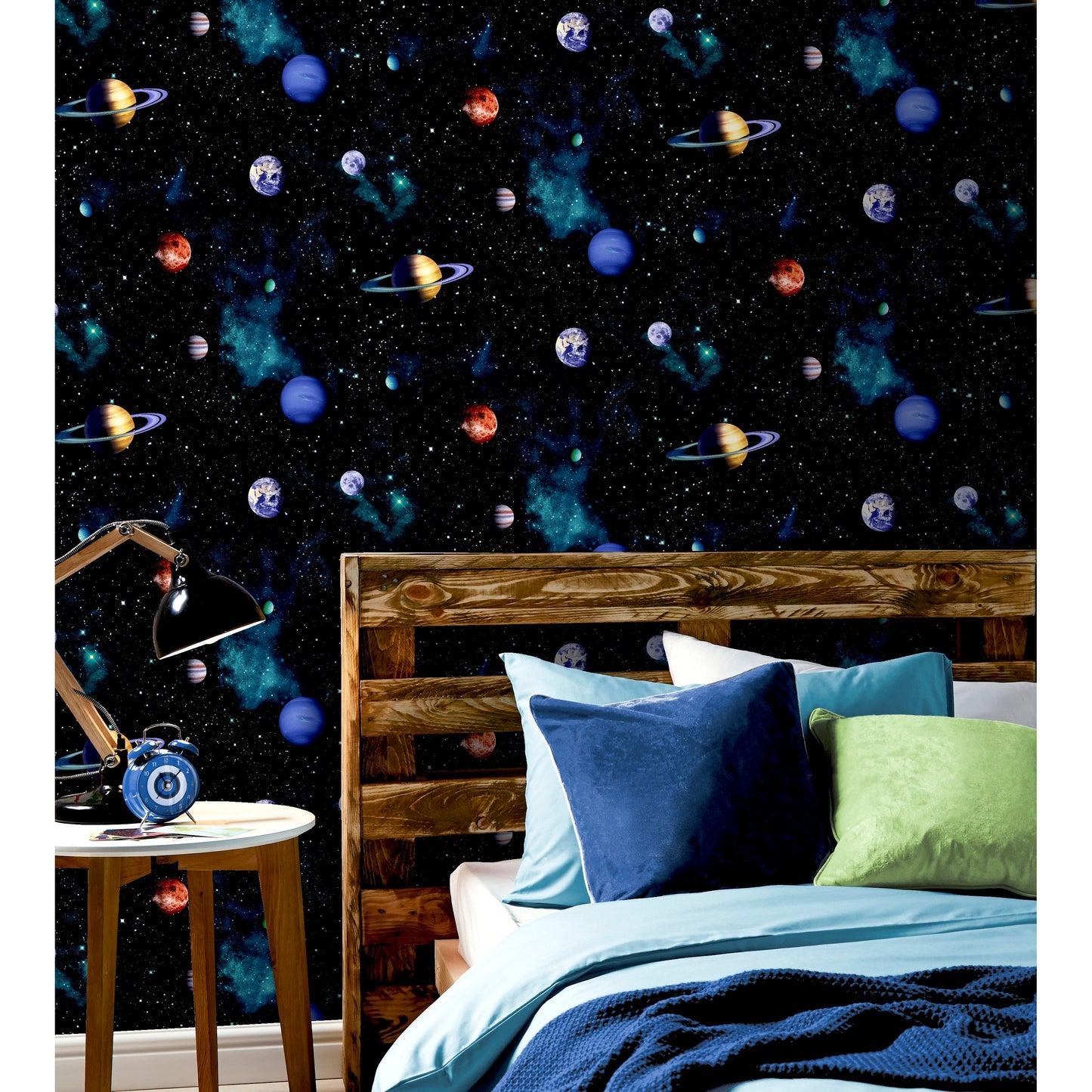 Arthouse Cosmos Charcoal Wallpaper