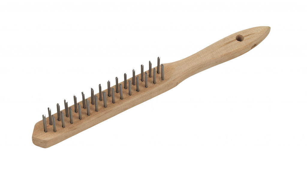 SupaTool Wire Brush With Maple Handle
