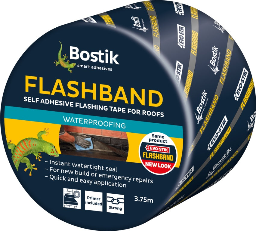 Bostik Flashband Original avec Apprêt 3,75mx 150mm