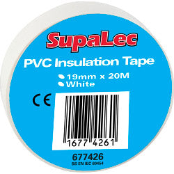 Rubans Isolants PVC Securlec Blanc 5 Mètres Paquet de 10