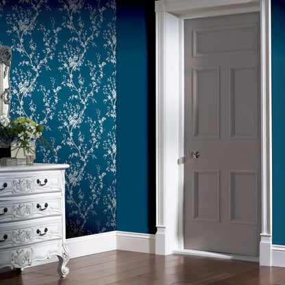 Arthouse Oriental Trail Teal Wallpaper