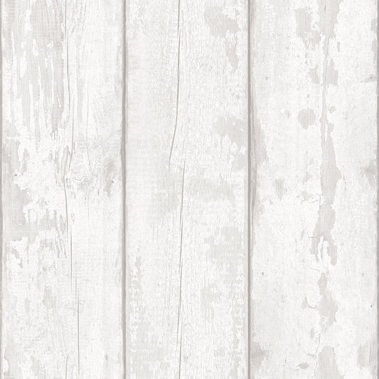 Arthouse Grey Washed Wood Wallpaper