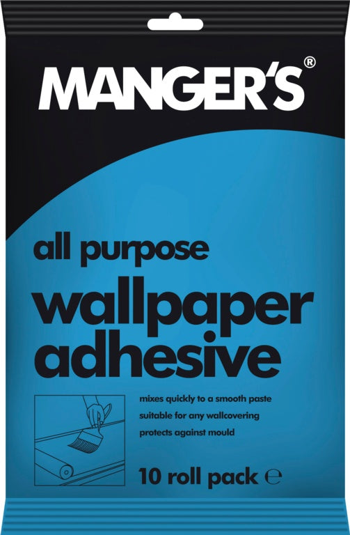 Mangers All Purpose Wallpaper Adhesive 10 Roll