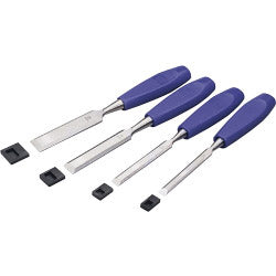 Draper Bevel Edge Wood Chisel Set - 120mm