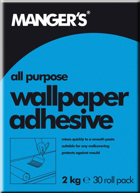 Mangers All Purpose Wallpaper Adhesive 30 Roll
