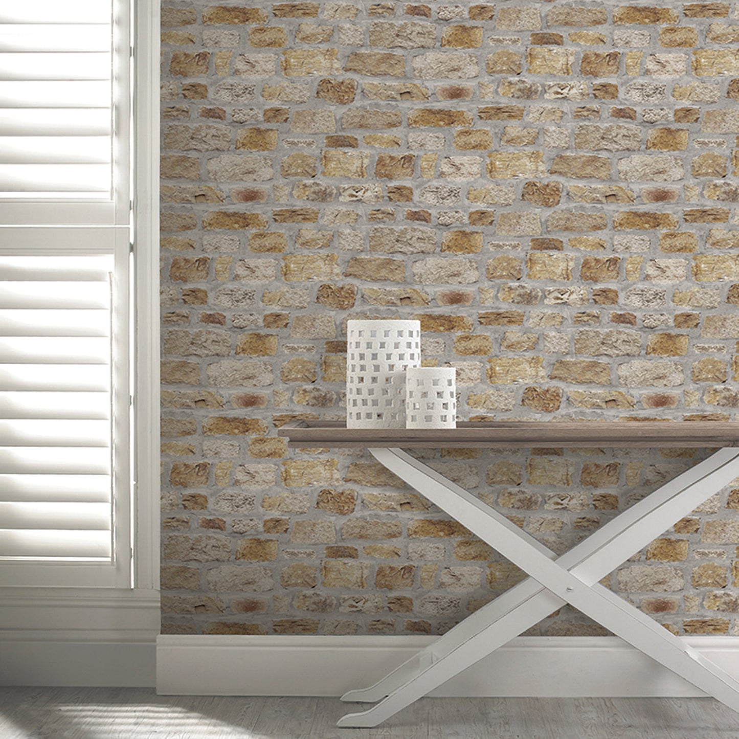 Arthouse Country Stone Wallpaper