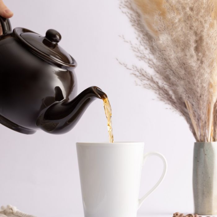 Price & Kensington Rockingham Brown Gloss Teapot