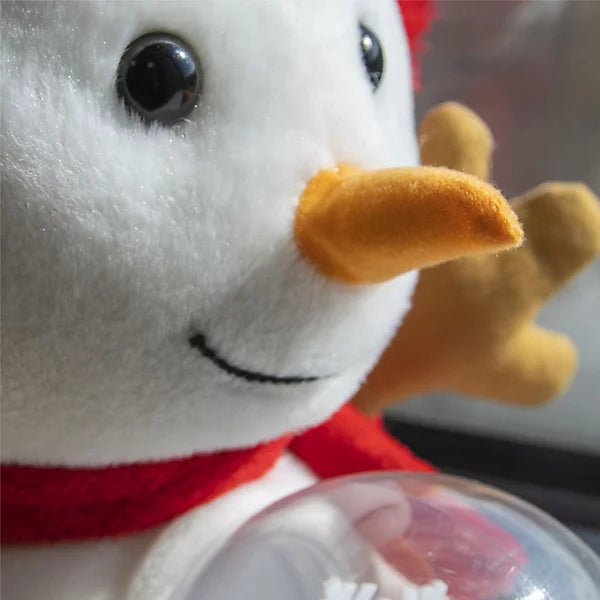 Global Gizmos Christmas Snowman With Musical Snowball