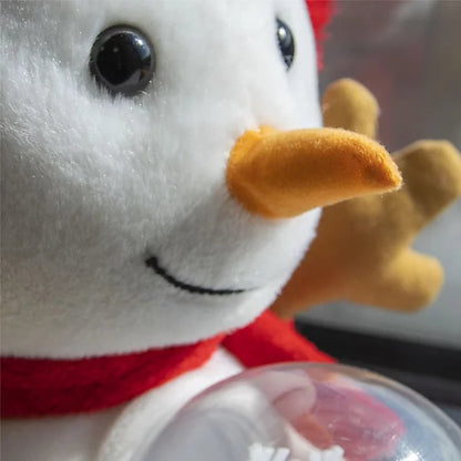 Global Gizmos Christmas Snowman With Musical Snowball