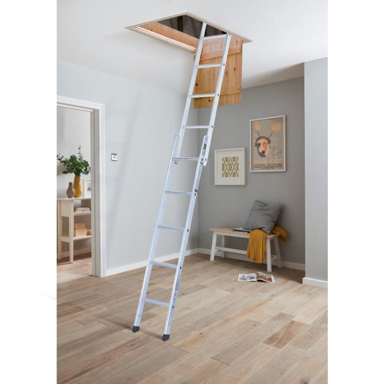 Youngman Group Space Maker 2 Section Aluminium Loft Ladder