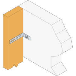Simpson Strong Tie Multi Angle Bracket 55 x 72 x 30