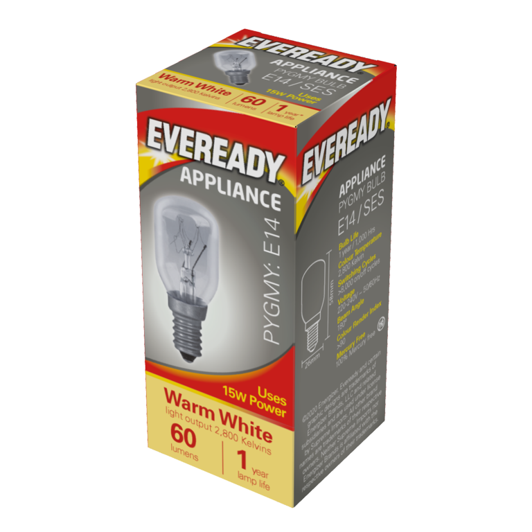 Eveready Pygmy 15W SES Clear