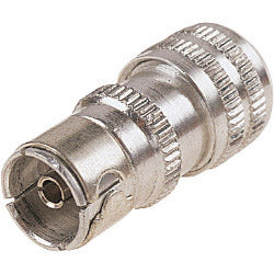 Conector hembra coaxial de metal Dencon preempaquetado