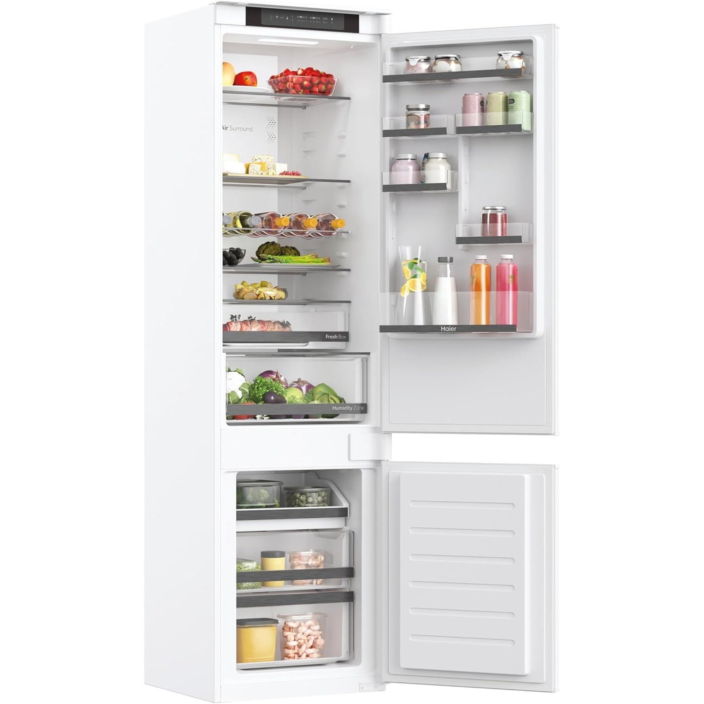 Haier 70/30 Extra Tall NoFrost Fridge Freezer