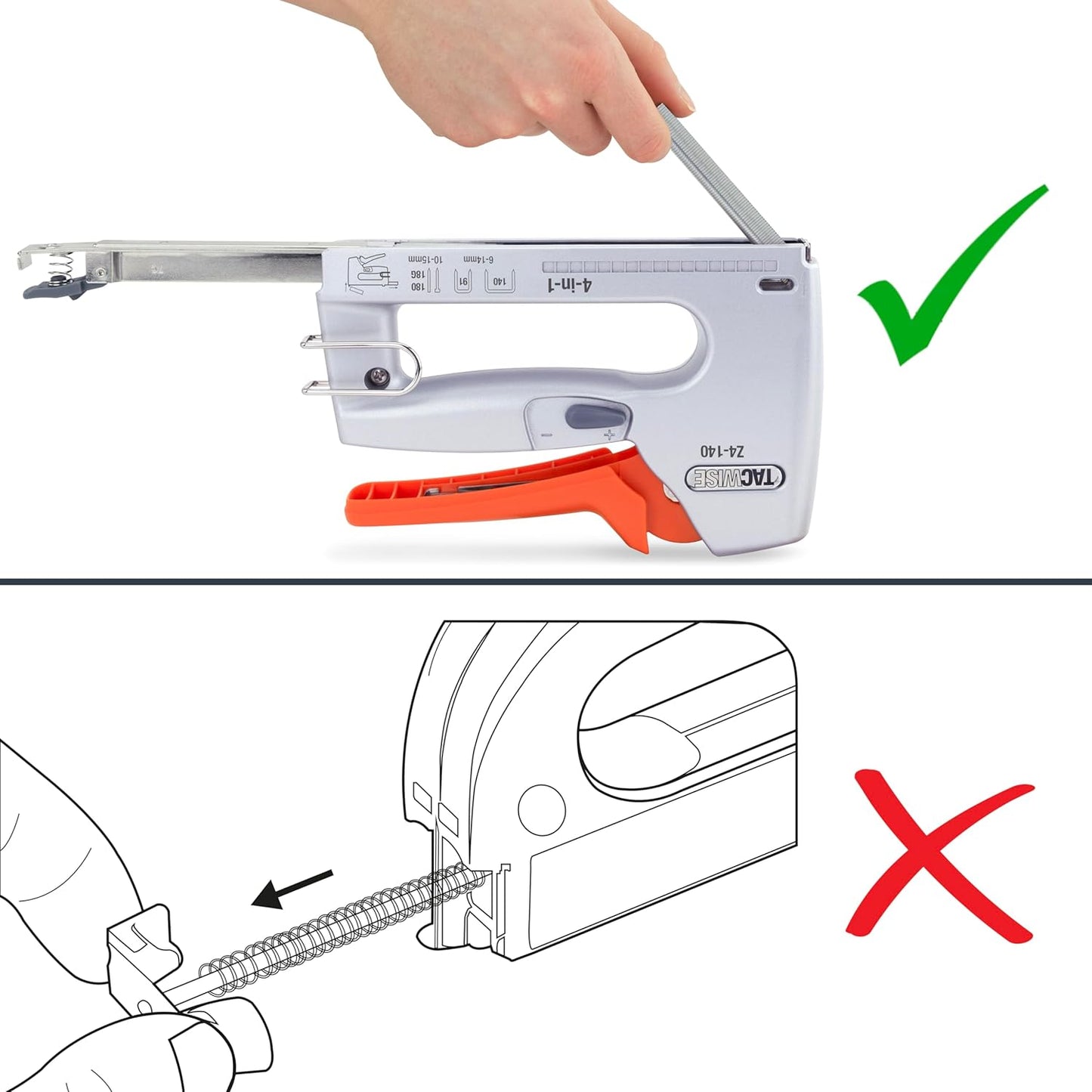 Tacwise Z4-140 Metal Staple / Tacker