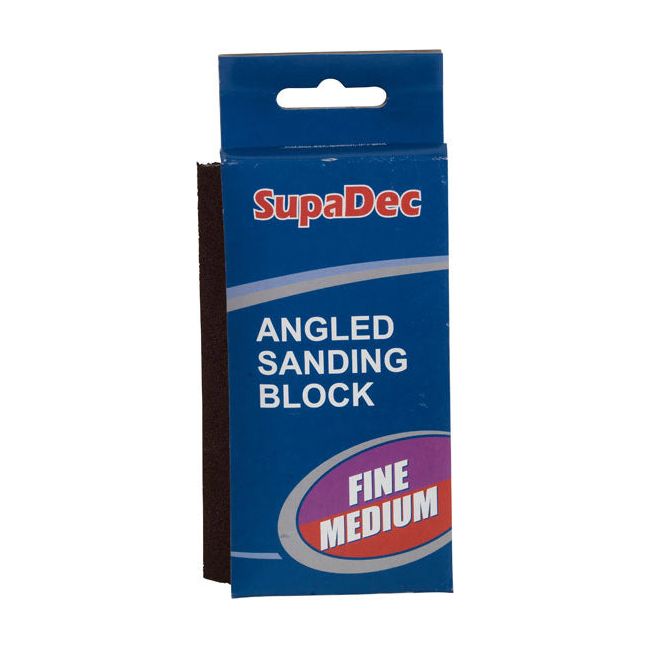 SupaDec Angled Sanding Block