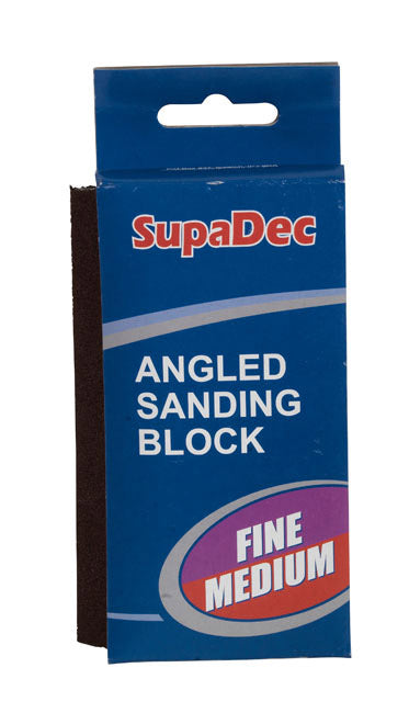 SupaDec Angled Sanding Block