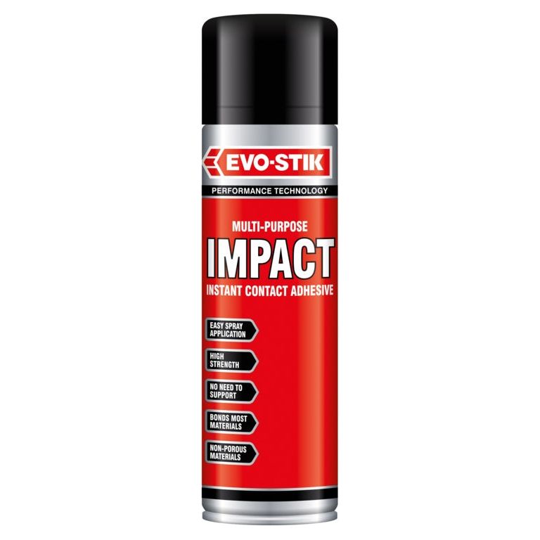 Spray adhésif à impact Evo-Stik