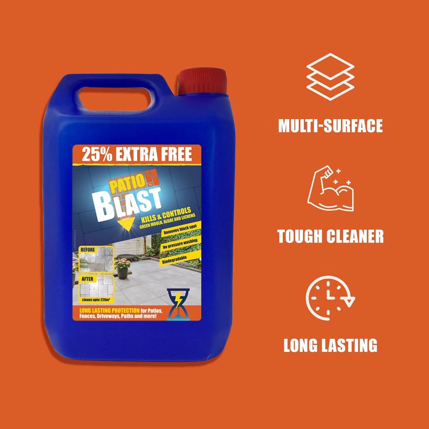 Patio Blast Patio Cleaner 5L