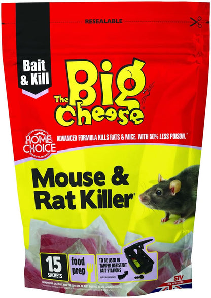 The Big Cheese Free To Go Mouse Food Refill 10g x 15