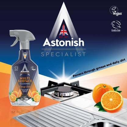Astonish Multi Surface Orange 750ml