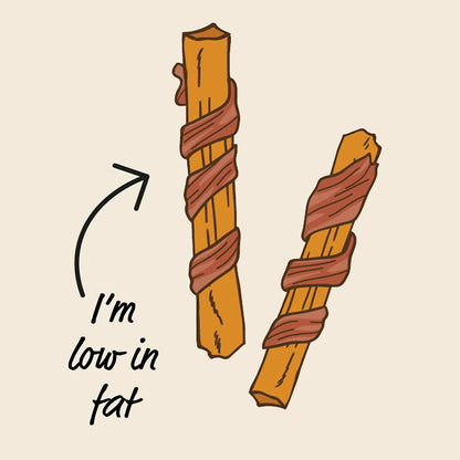 Pollo masticable Good Boy con palitos de batata