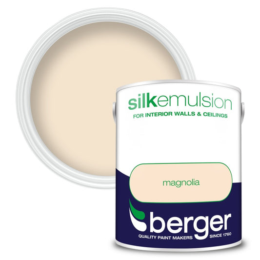 Berger Vinyl Silk 5L Magnolia