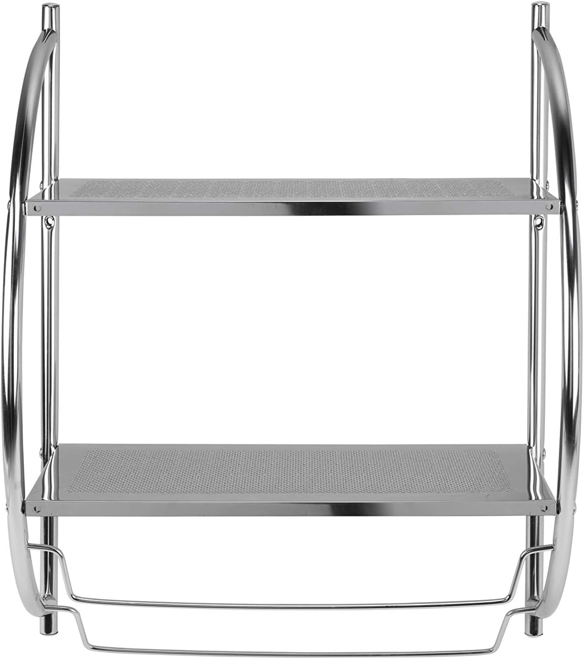 Étagère/porte-serviettes incurvé mural Croydex