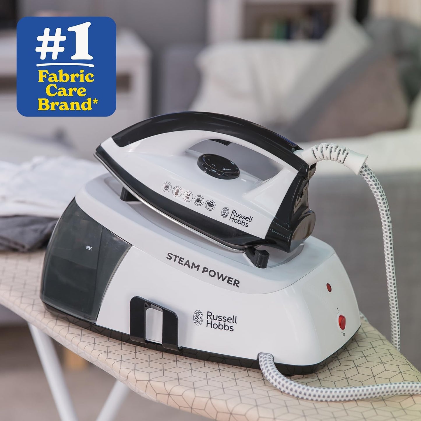 Russell Hobbs Series 1 Steam Generator Iron 1 Power 90 Station 2400w