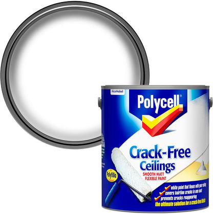 Polycell Crack - Free Ceilings - Smooth Matt
