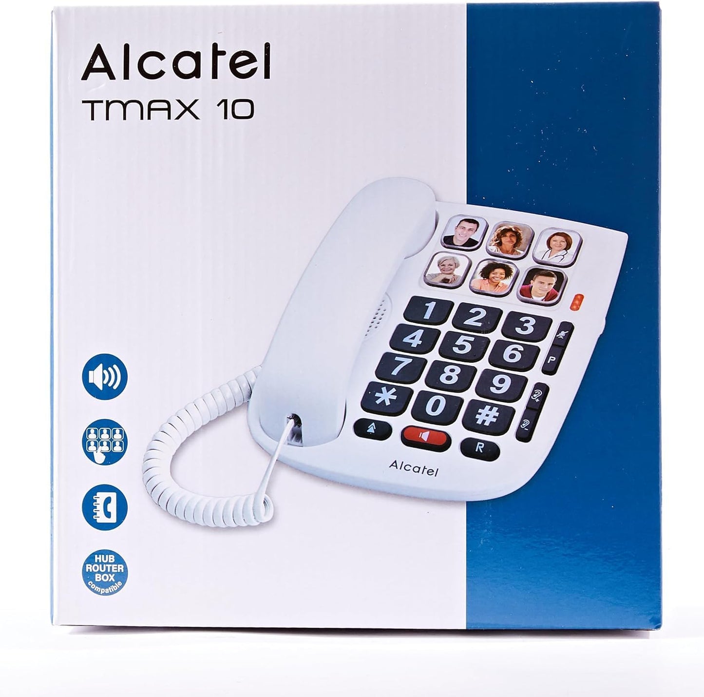 Alcatel Extra Comfort White Telephone