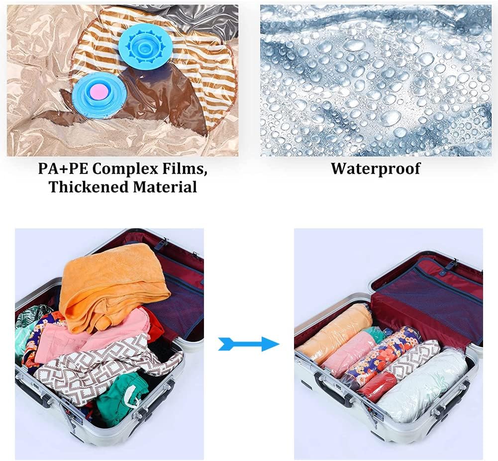 SupaHome Travel Vacuum Storage Bags Pk3