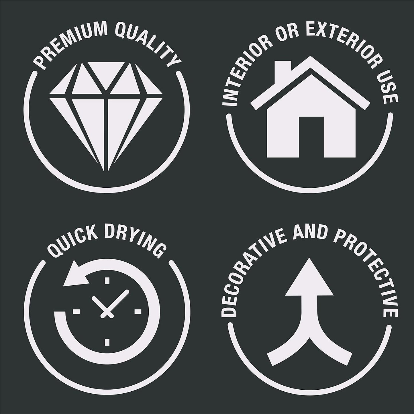 Rustoleum Painter Touch Aerosol Hw/Stn 400ml